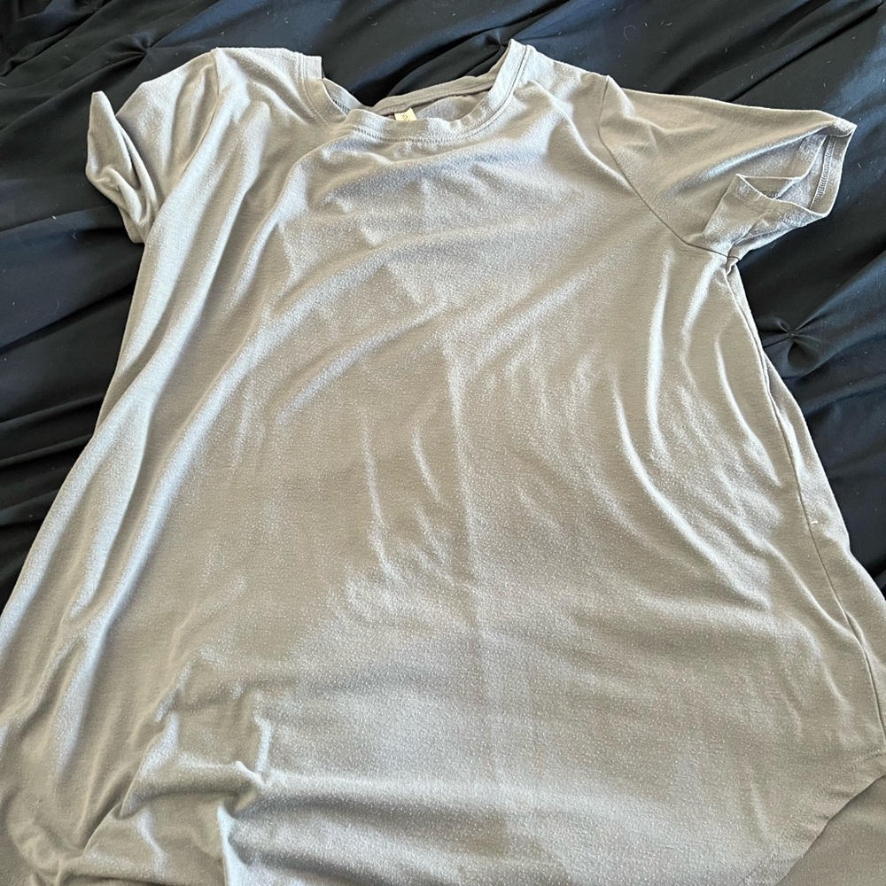 Blue T-shirt long